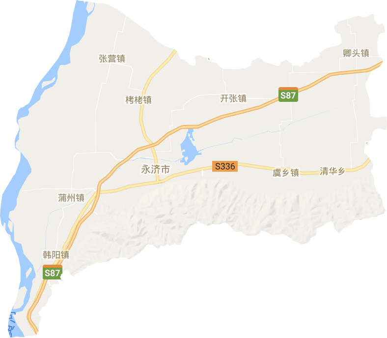 永济市电子地图