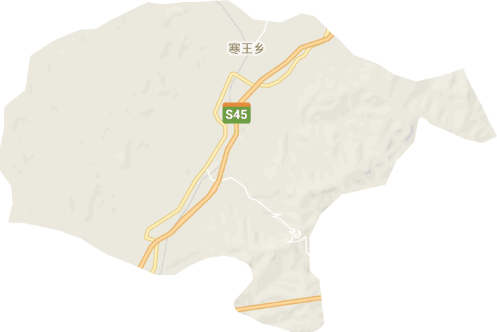寒王乡电子地图