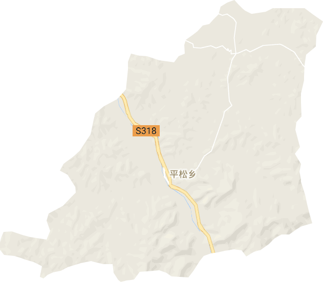 平松乡电子地图