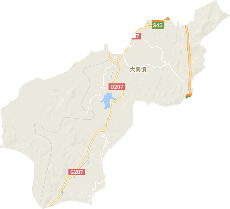 大寨镇电子地图