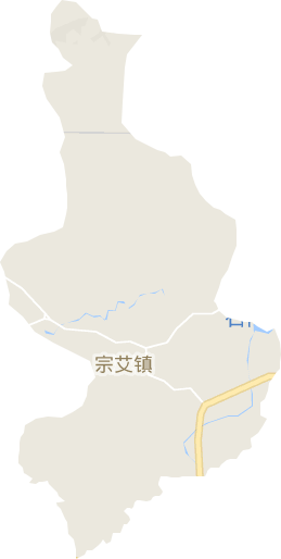 宗艾镇电子地图