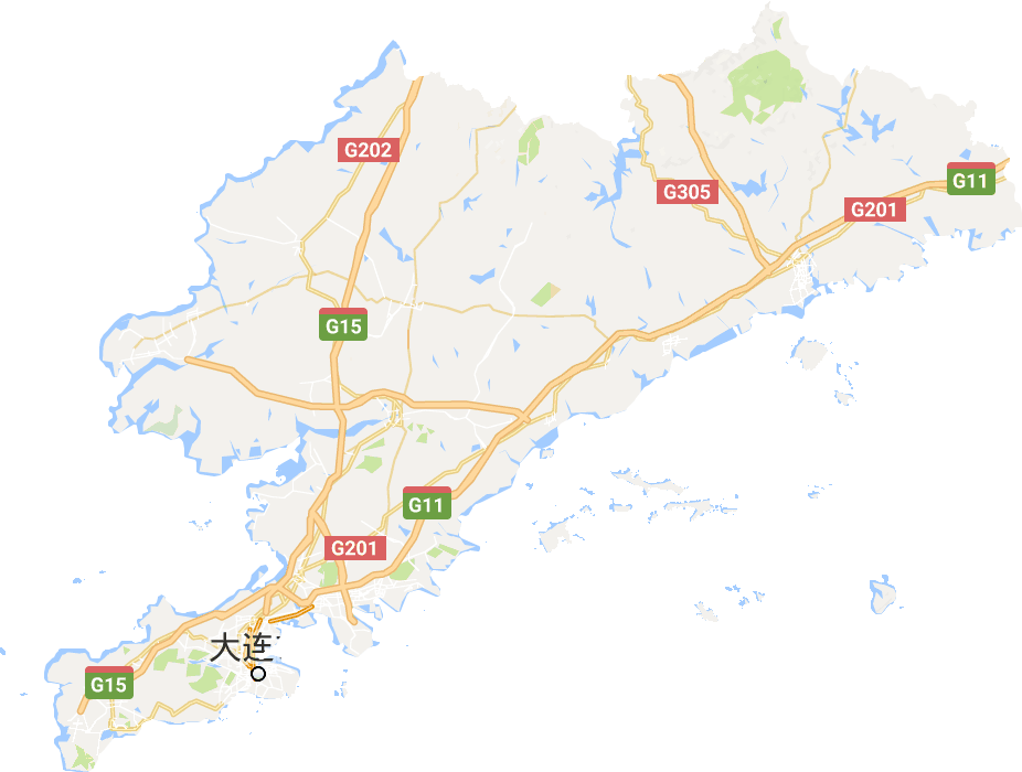 大连市电子地图