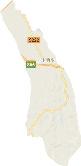 卜宜乡电子地图