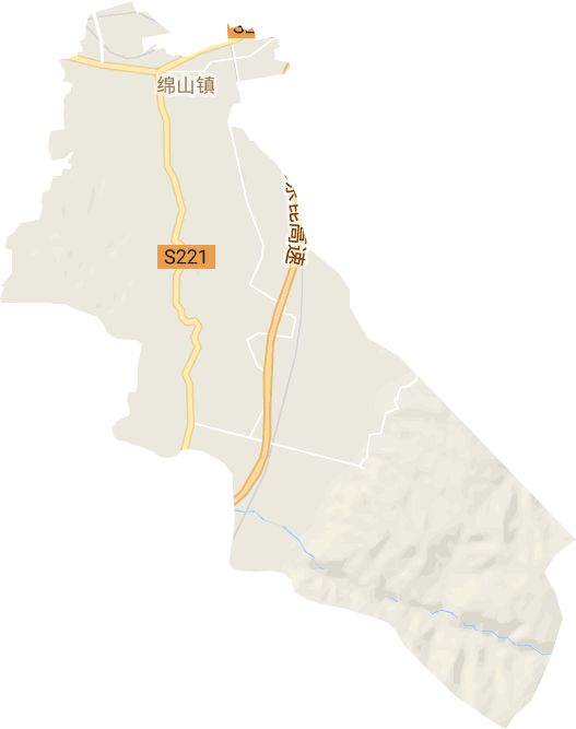 绵山镇电子地图