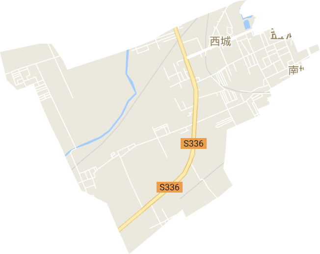 西城街道电子地图