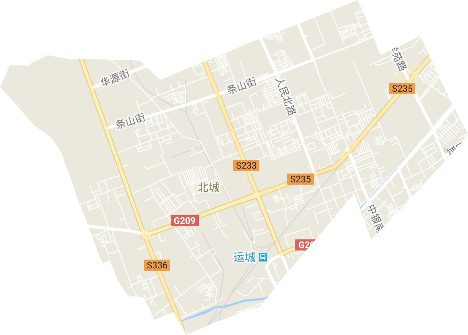 北城街道电子地图