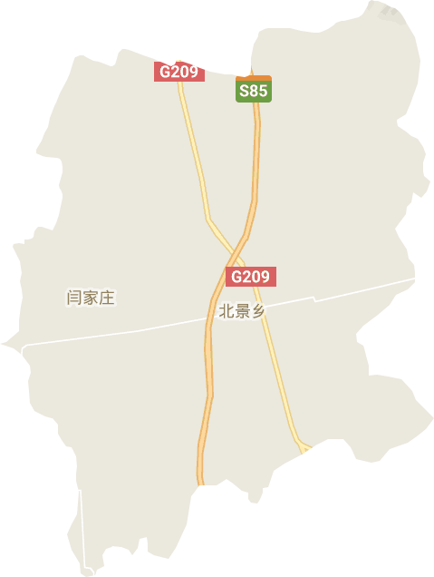 北景乡电子地图