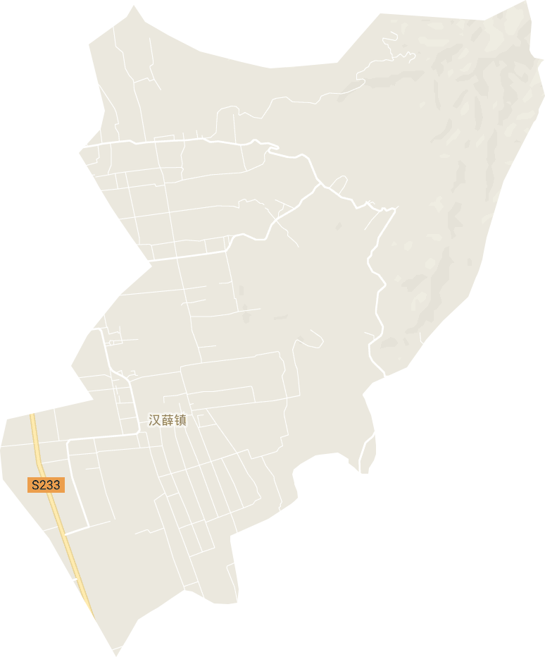 汉薛镇电子地图