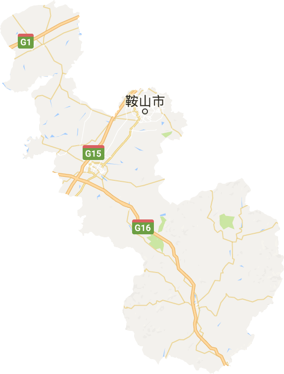 鞍山市电子地图