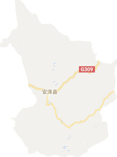 安泽县电子地图