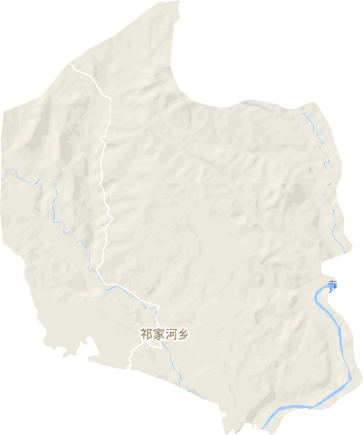 祁家河乡电子地图