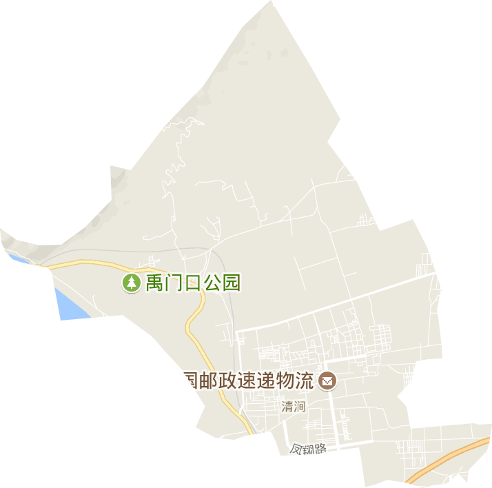 清涧街道电子地图