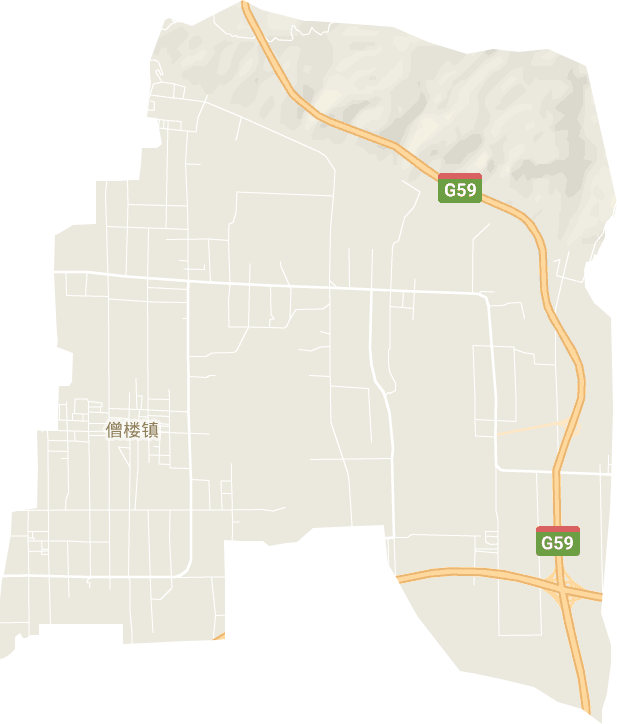 僧楼镇电子地图