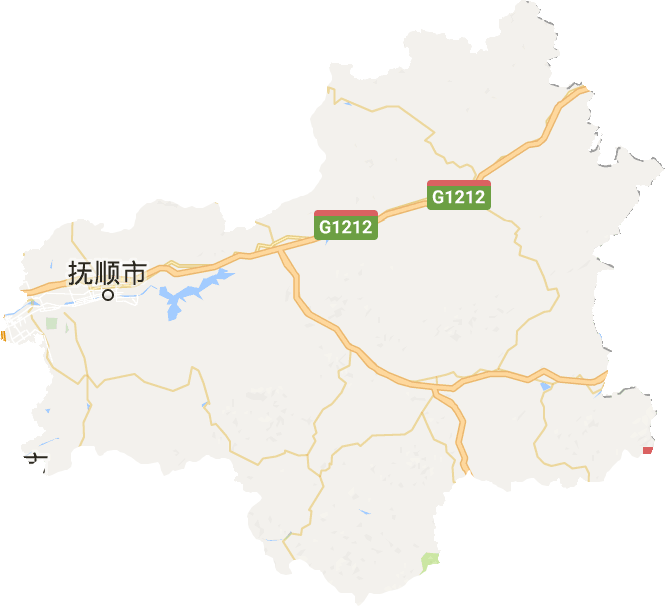 抚顺市电子地图