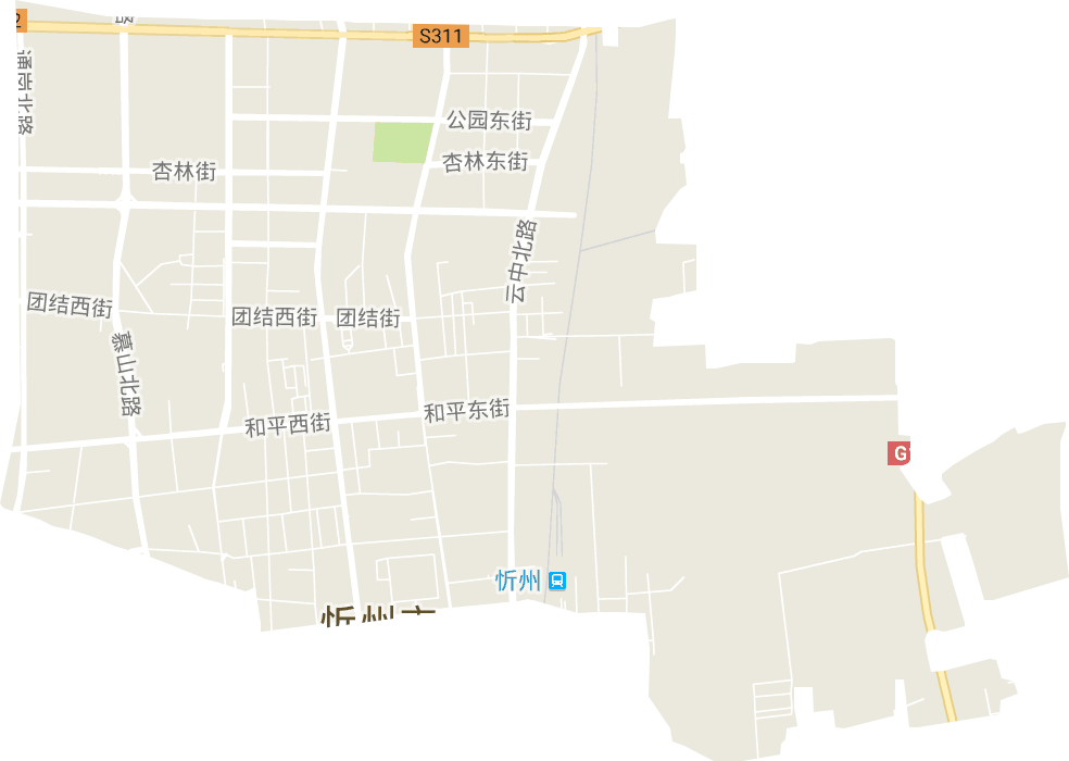 长征街街道电子地图