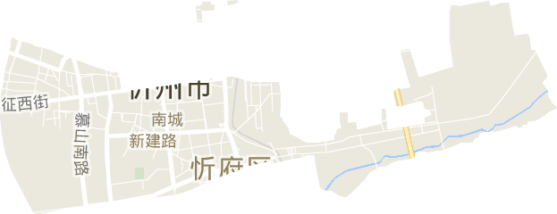 新建路街道电子地图