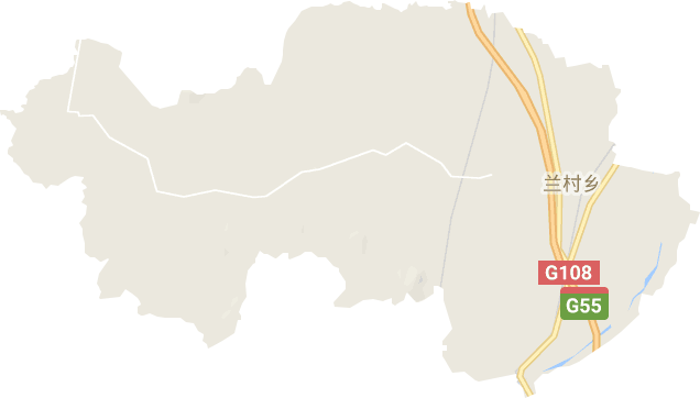 兰村乡电子地图
