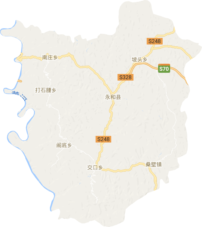 永和县电子地图