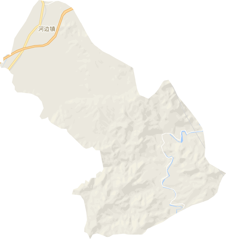 河边镇电子地图