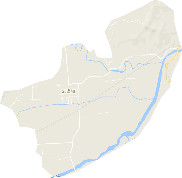 宏道镇电子地图