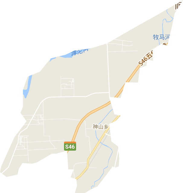 神山乡电子地图