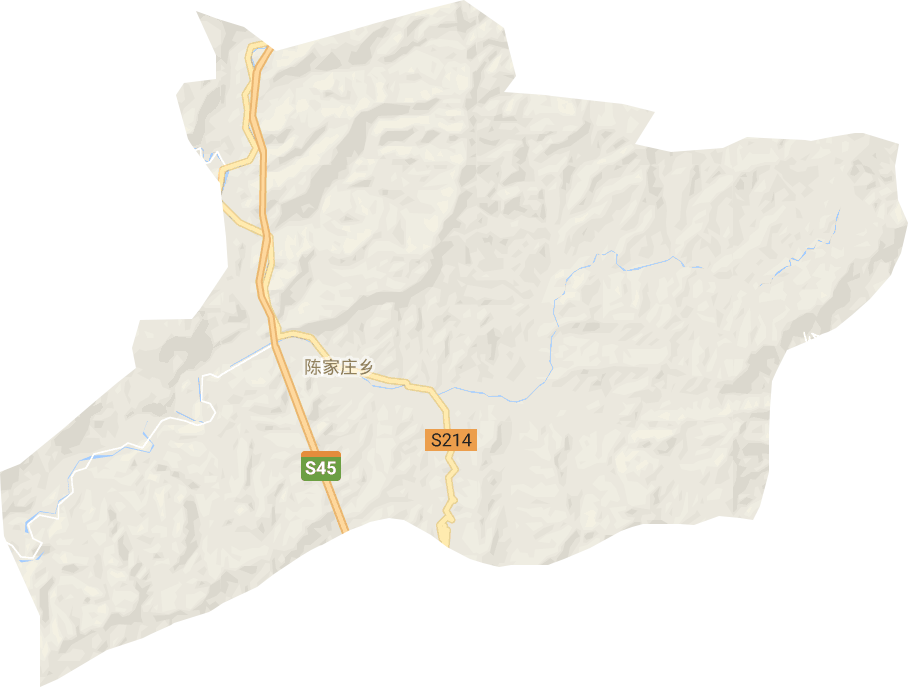 陈家庄乡电子地图