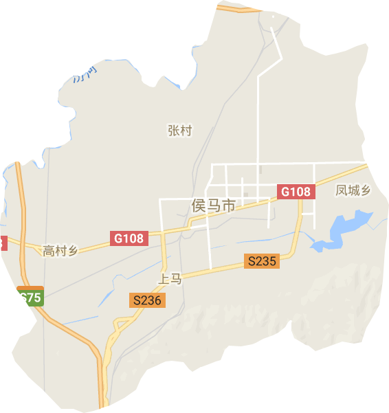 侯马市电子地图