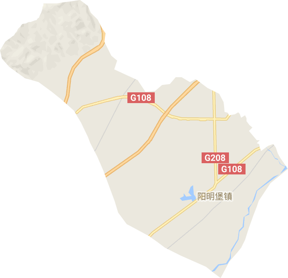 阳明堡镇电子地图