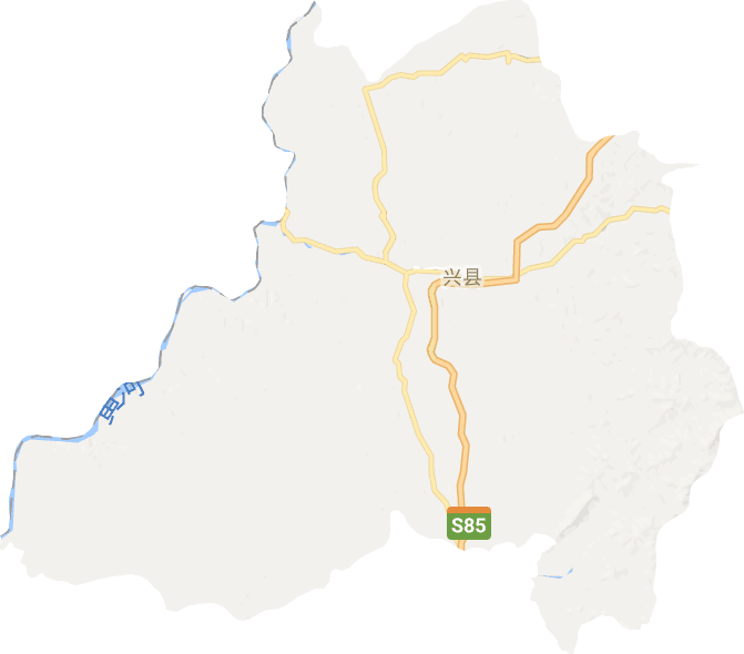 兴县电子地图