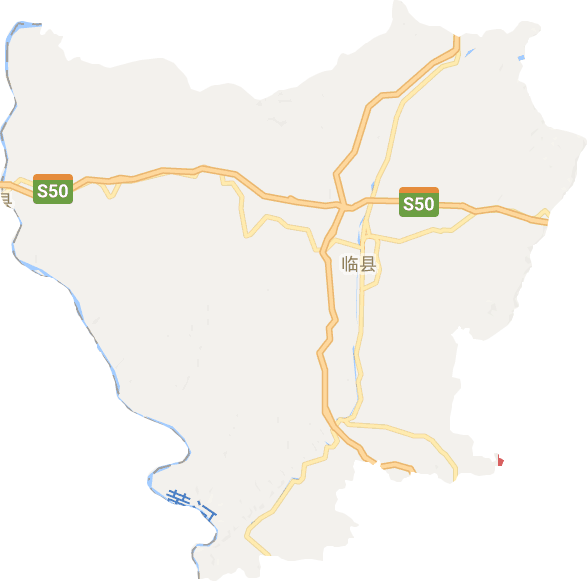 临县电子地图
