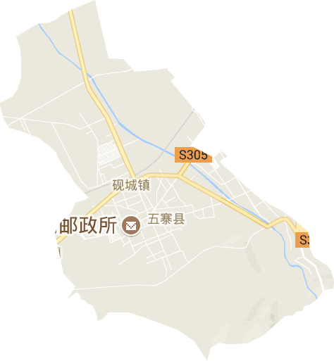 砚城镇电子地图