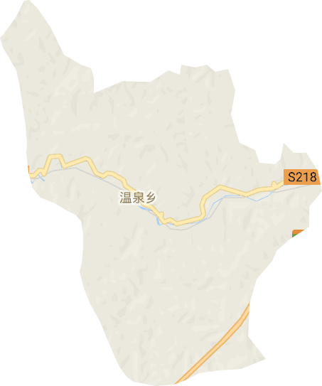 温泉乡电子地图