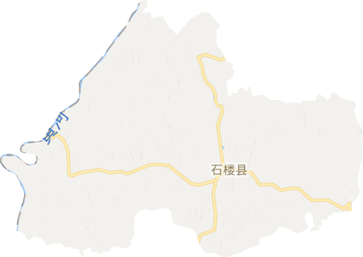 石楼县电子地图