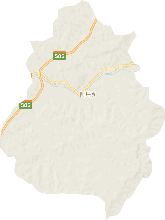 阳坪乡电子地图