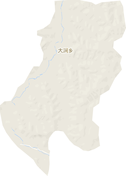 大涧乡电子地图