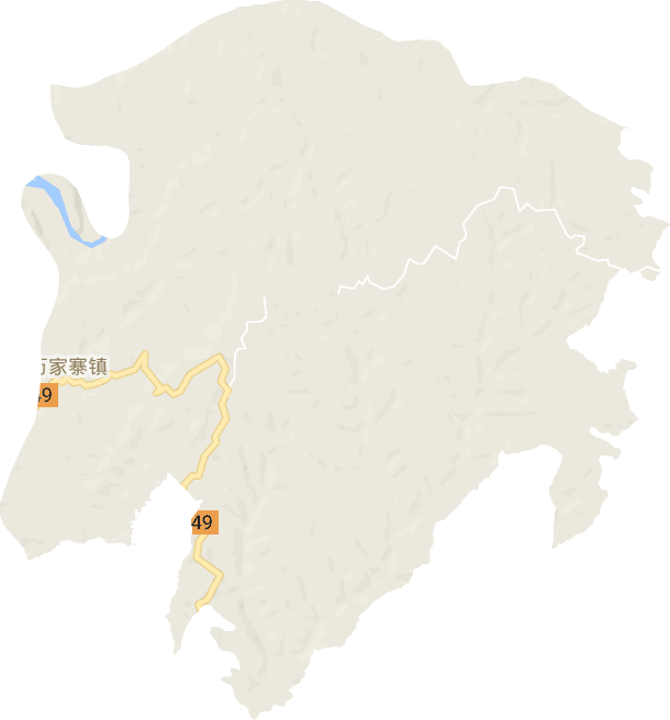 万家寨镇电子地图