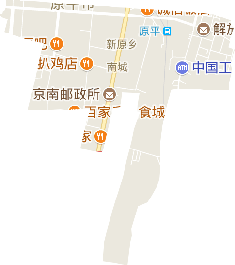 南城街道电子地图