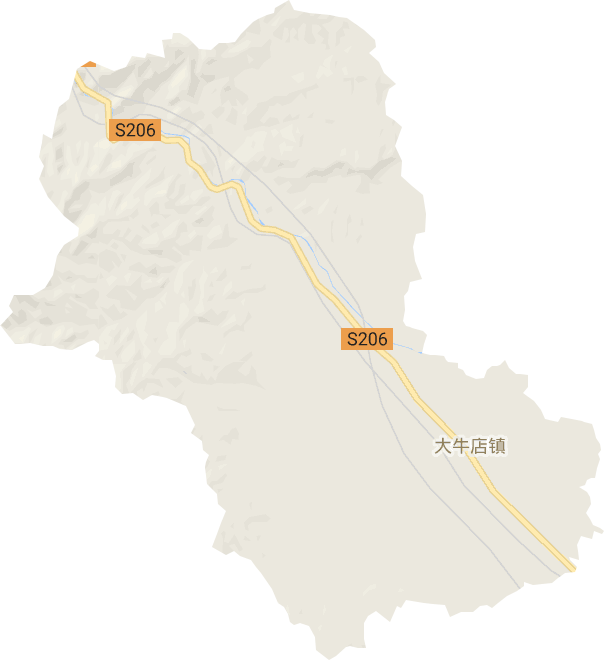 大牛店镇电子地图