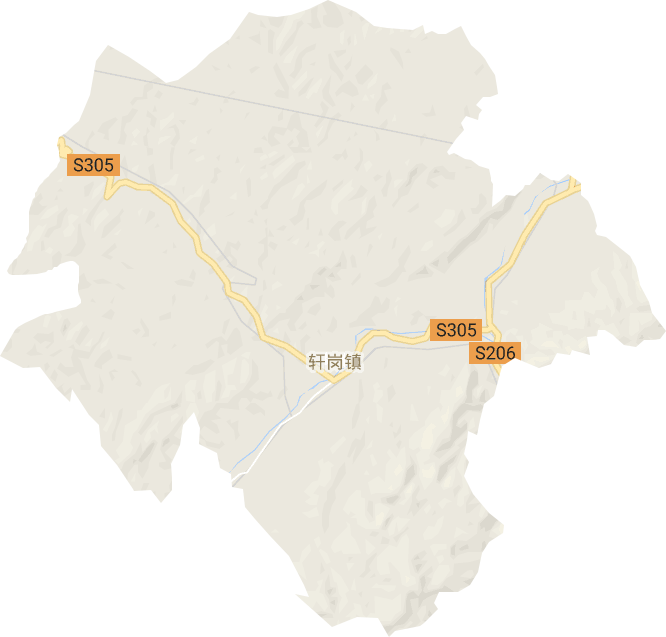 轩岗镇电子地图