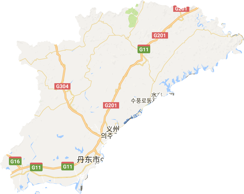 丹东市电子地图