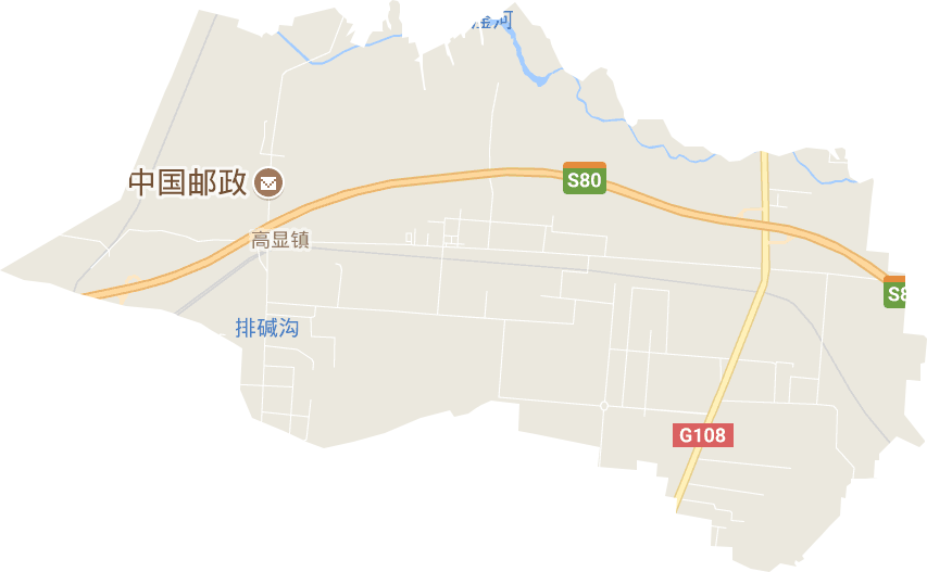 高显镇电子地图