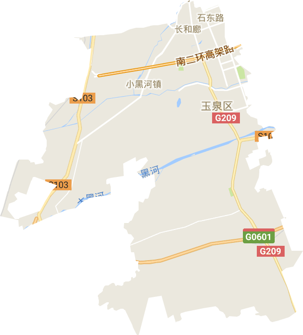玉泉区电子地图