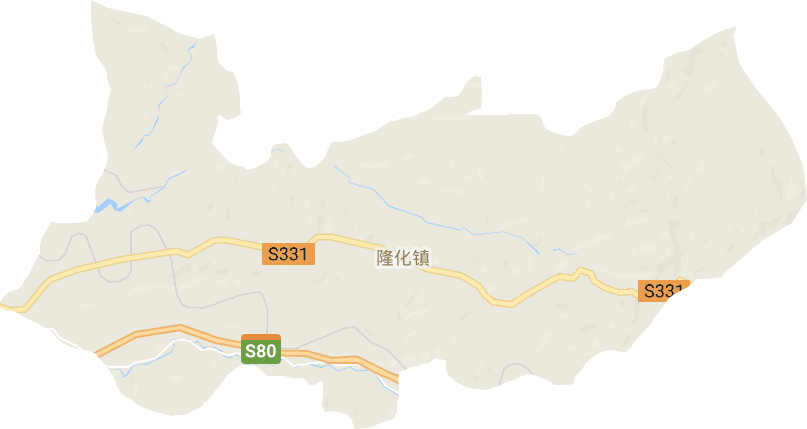 隆化镇电子地图