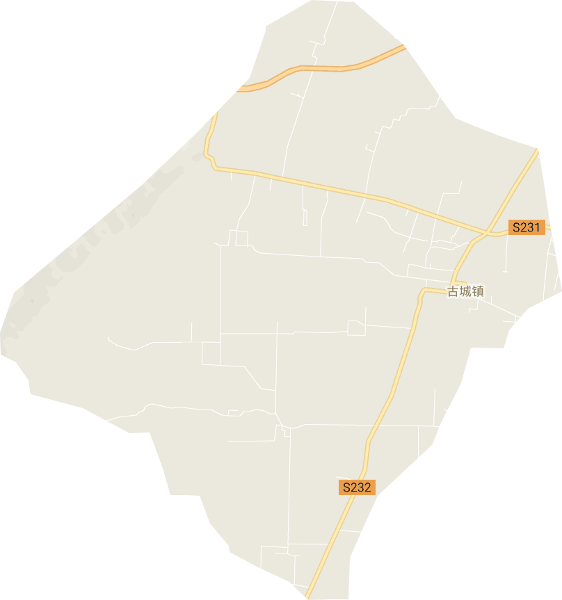 古城镇电子地图