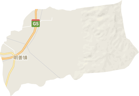 明姜镇电子地图