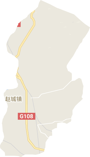 赵城镇电子地图