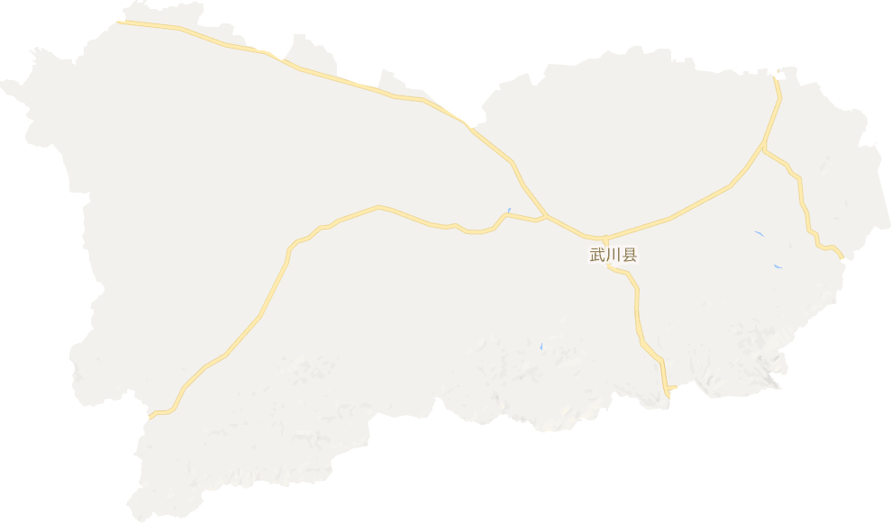 武川县电子地图