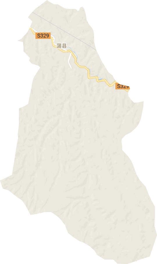 蒲城镇电子地图