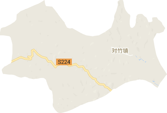对竹镇电子地图