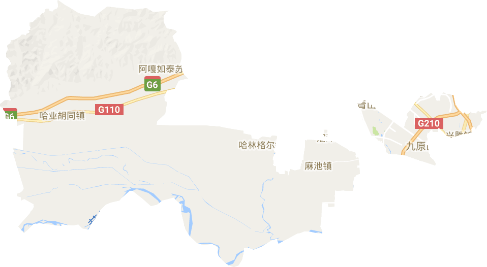 九原区电子地图